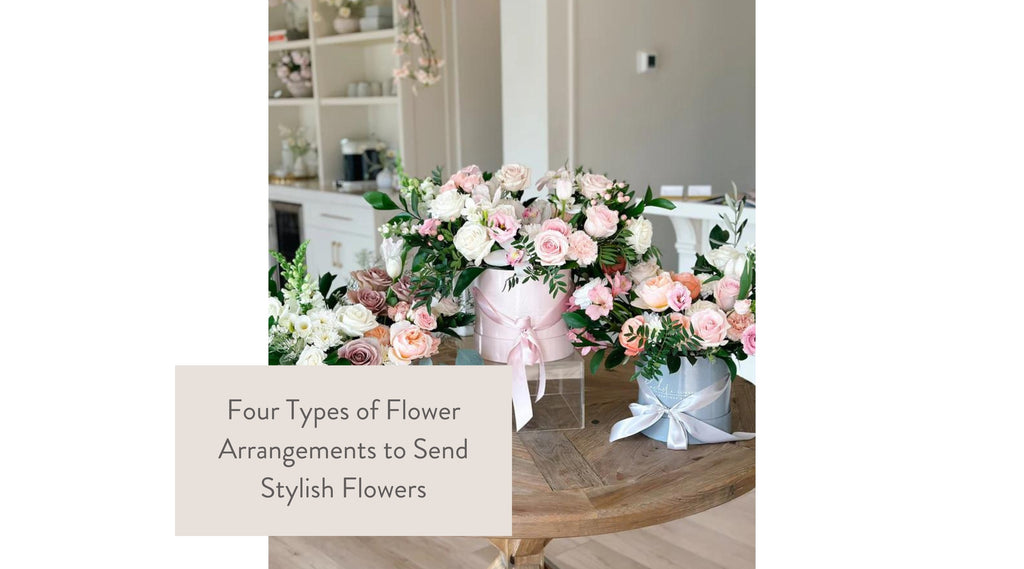 Signature flower arrangement styles